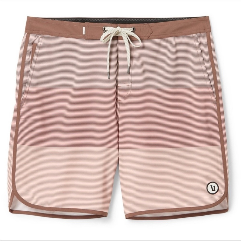 Vuori Cruise Board Short Clove Wave Stripe Swim